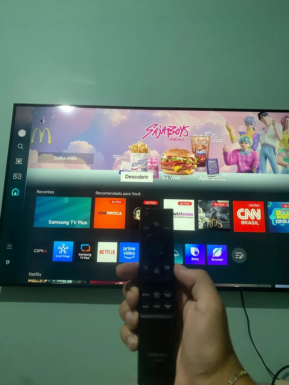 smartv samsung 50 polegadas