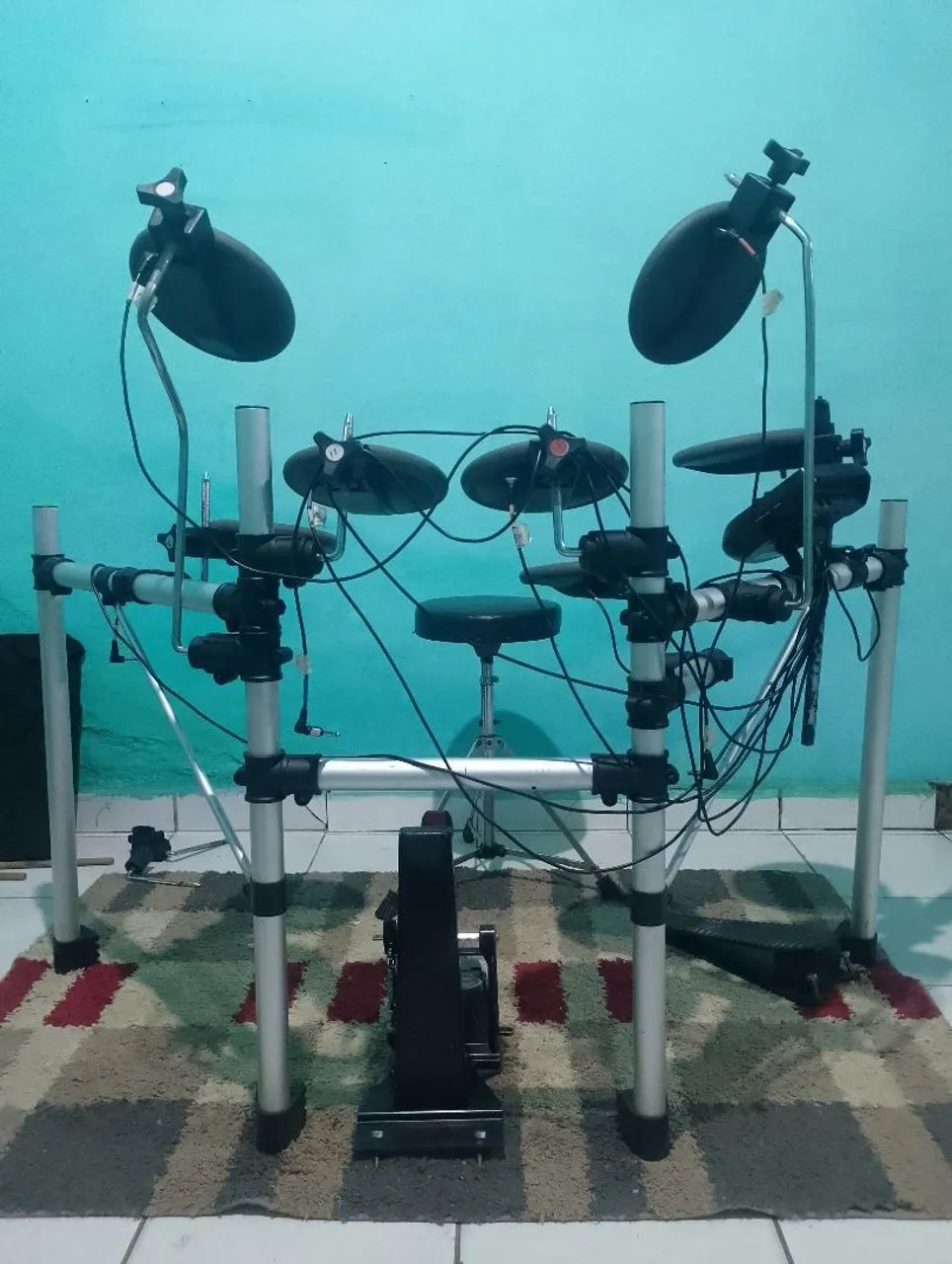 Bateria eletrônica alesis nitro  - Foto 2