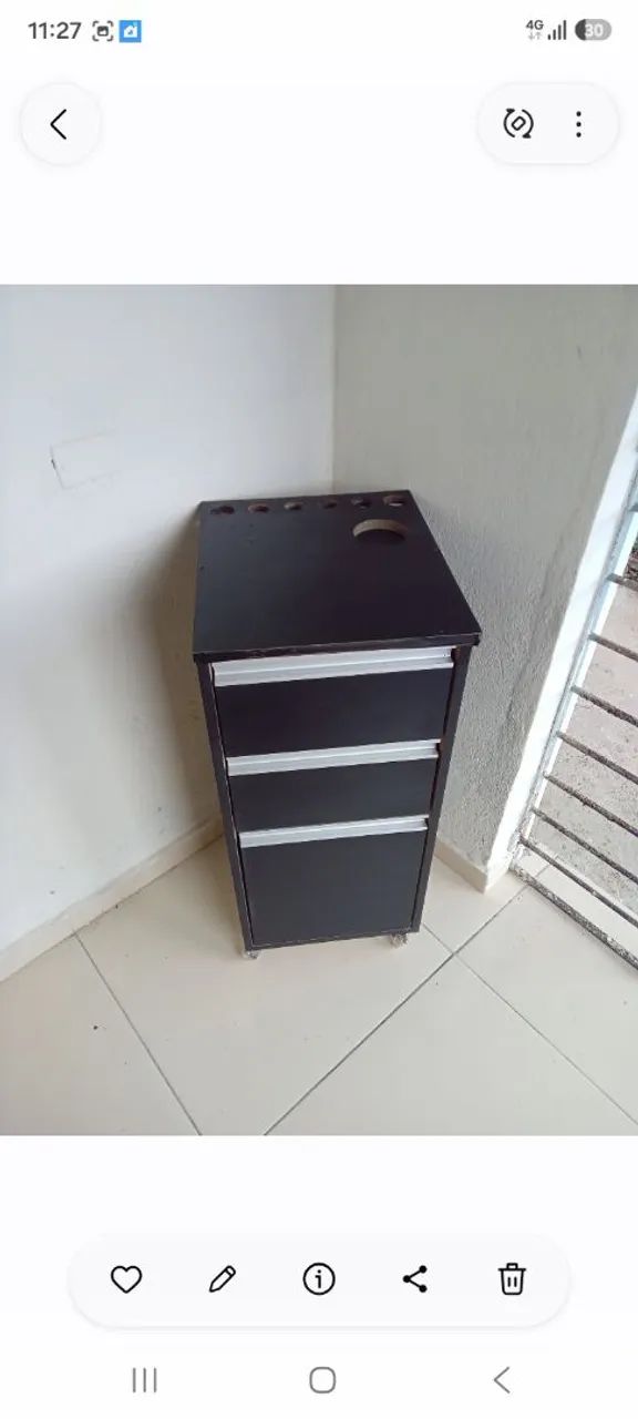 Carrinho auxiliar  - Foto 2