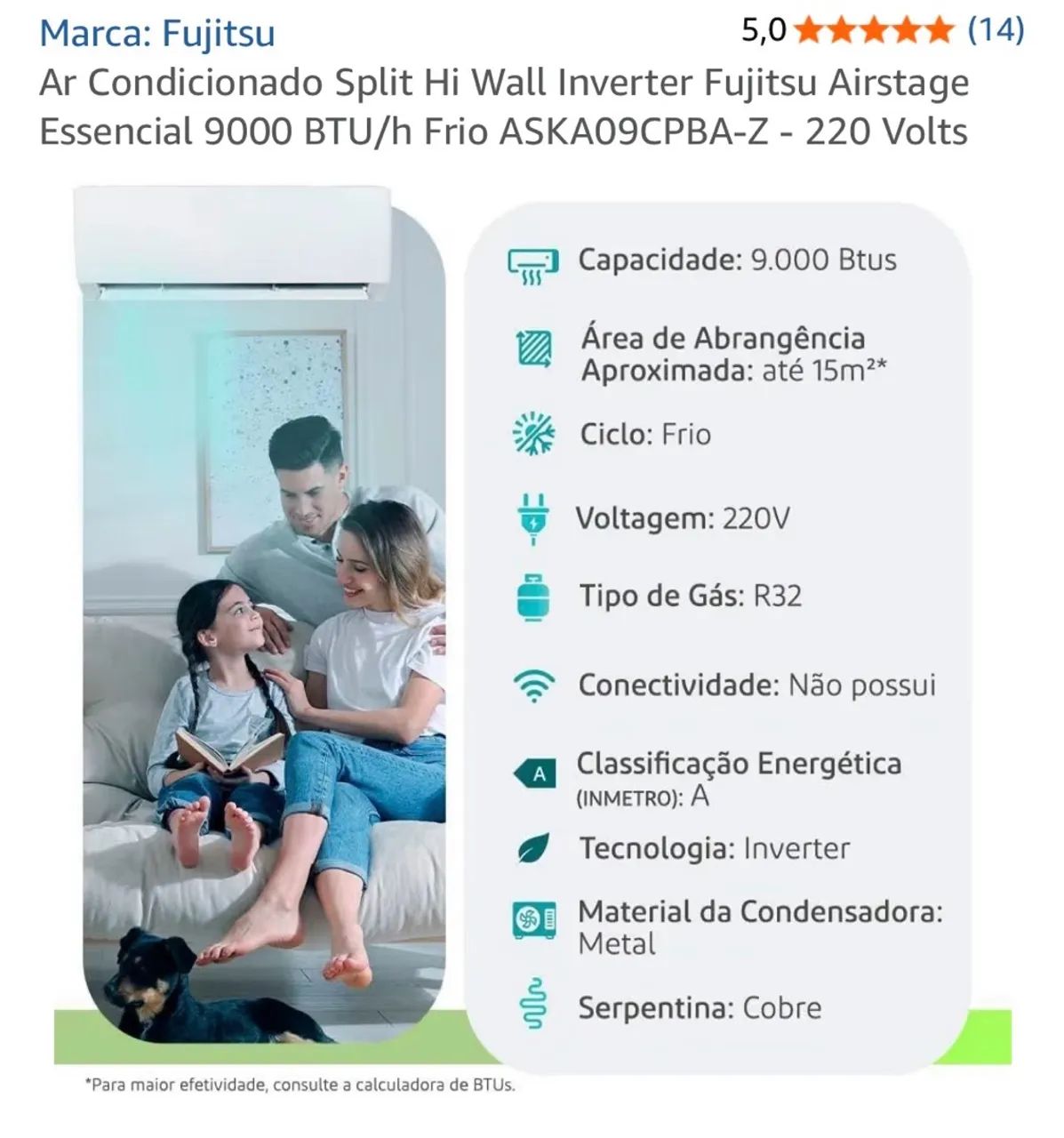 Ar condicionado Fujitsu - Foto 5