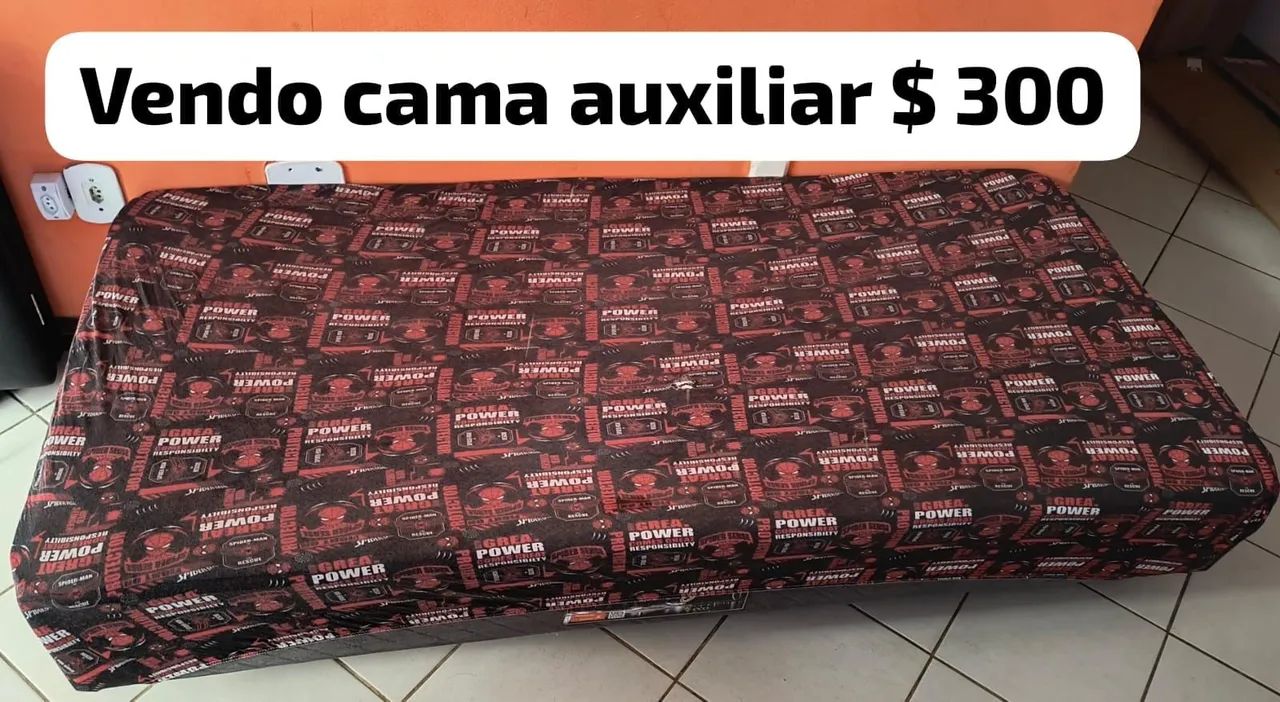 Vendo sofá, projetor, ventilador, cama  - Foto 3