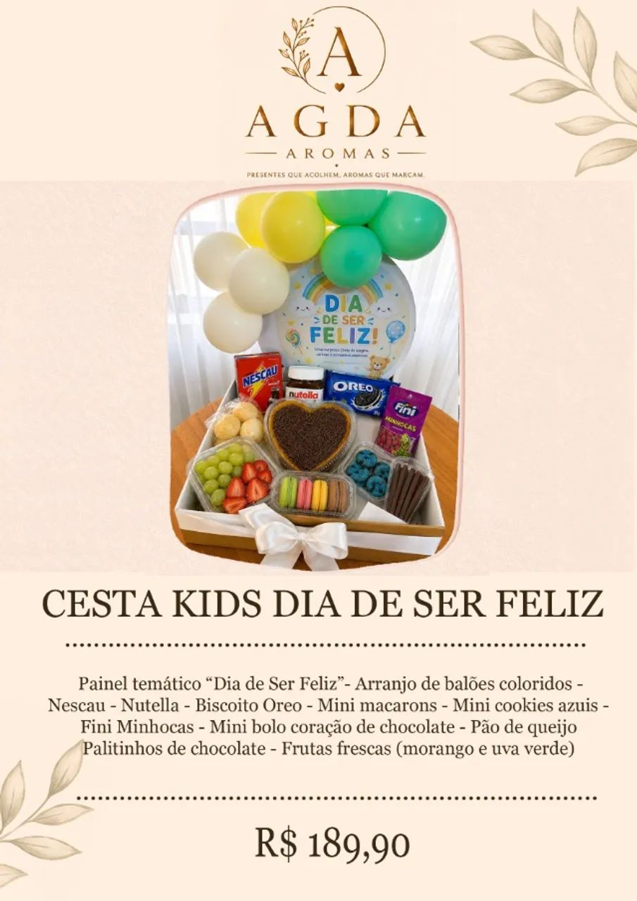 CESTA CAFE DA MANHA KIDS - Foto 2