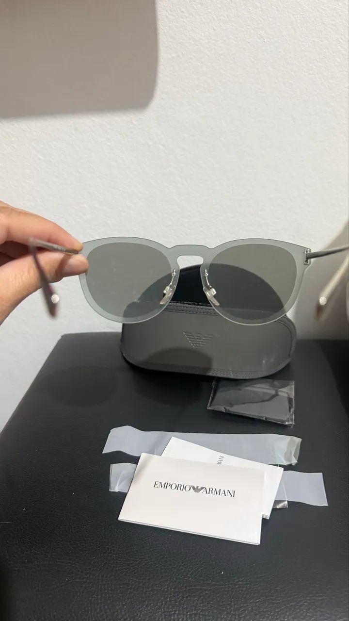 Óculos espelhado original Armani - Foto 3