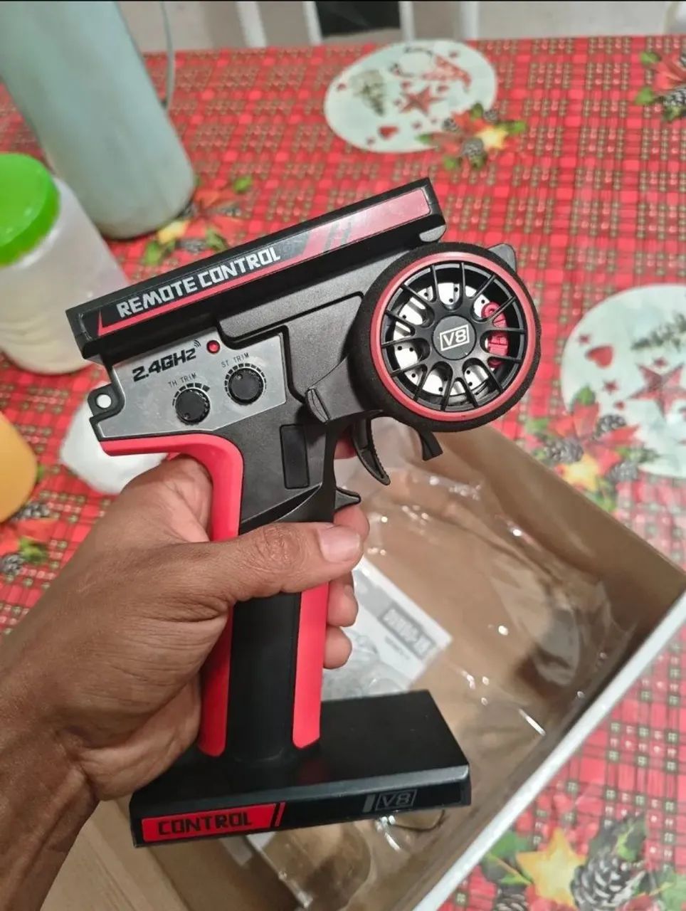 Controle remoto V8 para RC - Foto 2