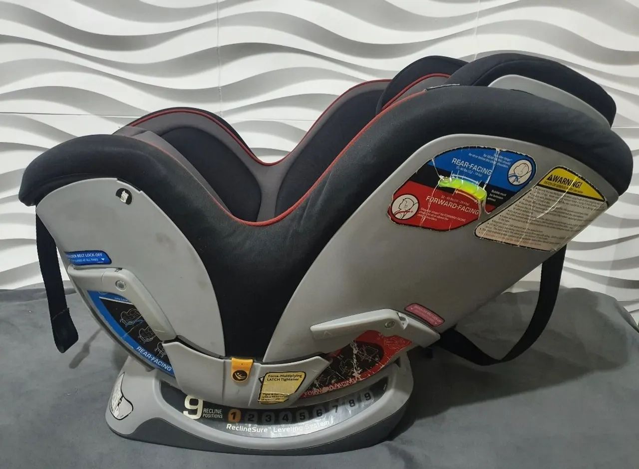 Cadeira para Auto Nextfit - Vermelho/Preto Chicco - Foto 3