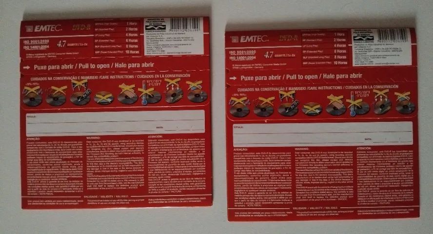 DVD-R Emtec de 8x - Disco virgem - Foto 2