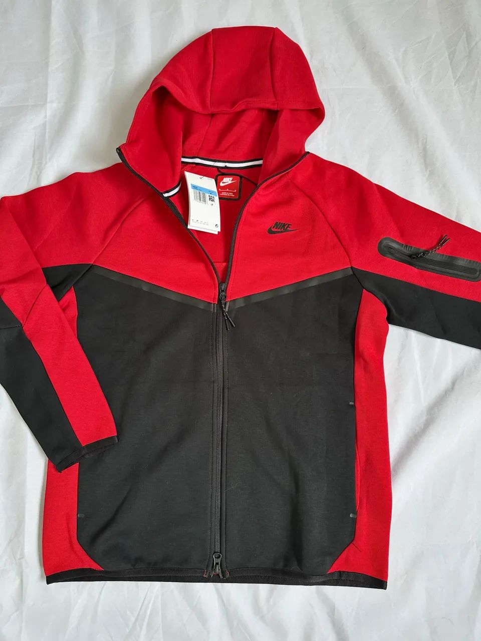 【廃盤】YvngboiP着用 NIKE TECH FLEECE 赤色 Nike Tech fleece vermelha e preta raro - Roupas - Osvaldo Cruz