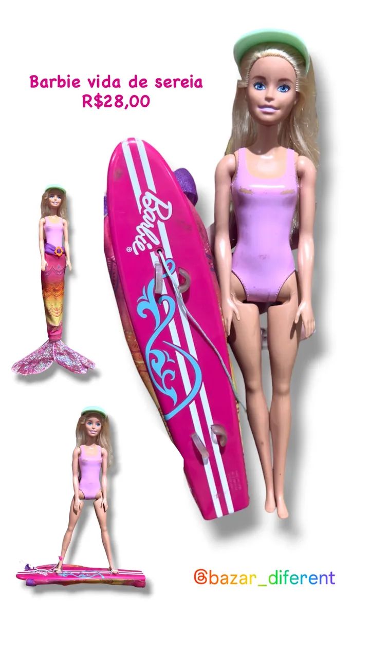 Barbie vida de sereia