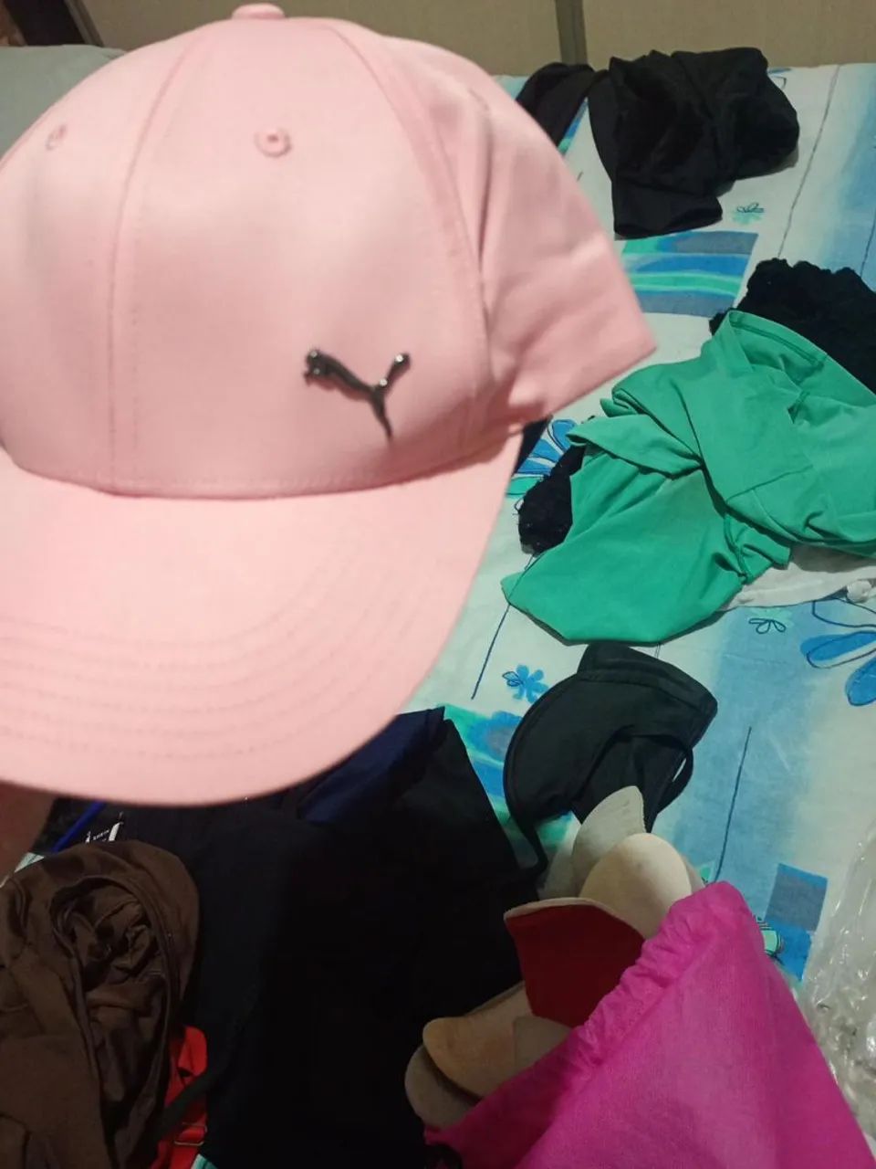 Boné Puma rosa original - Novo? - Foto 3