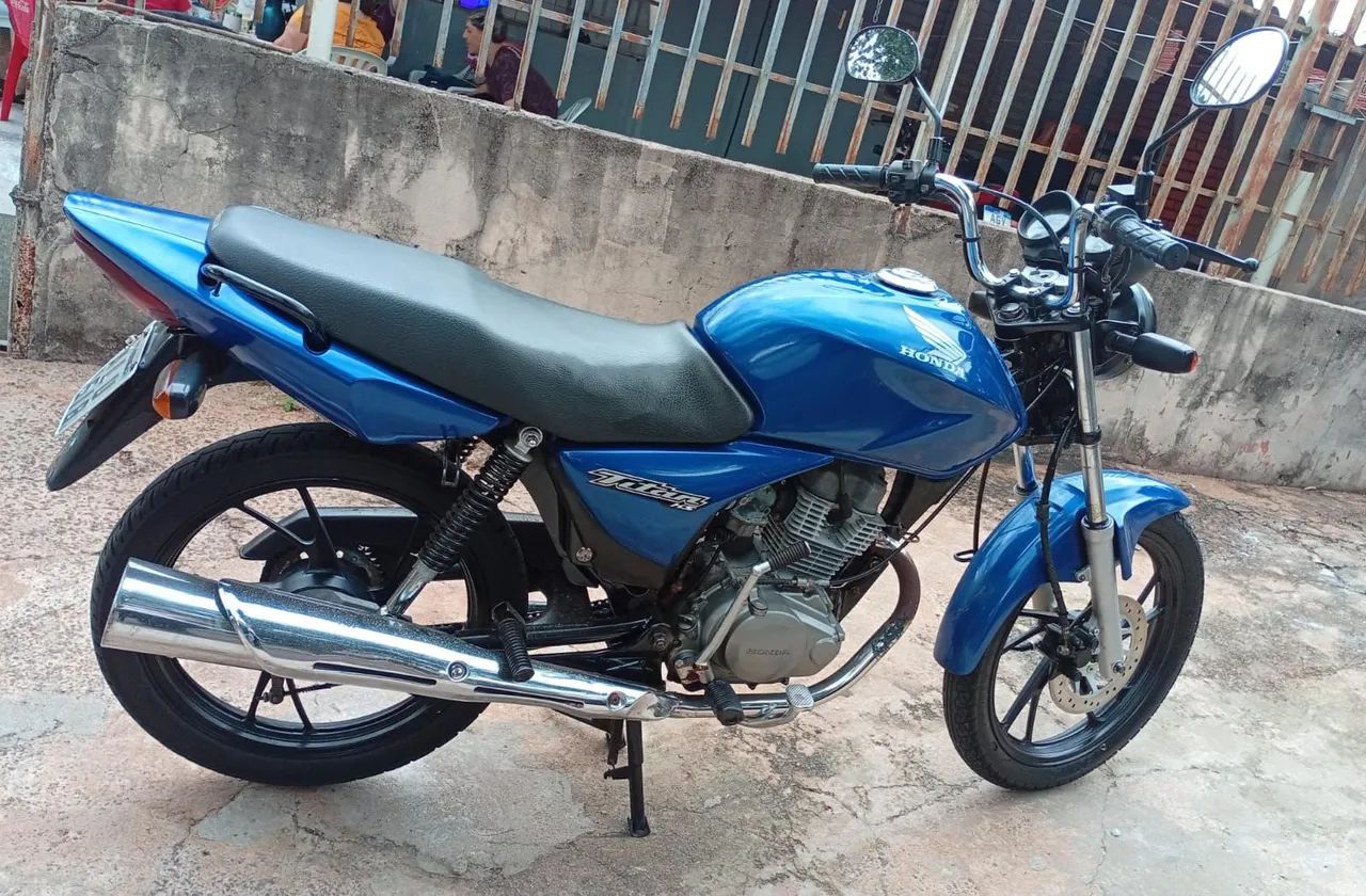 Vendo Titan 150 ks com freio a disco - Foto 2