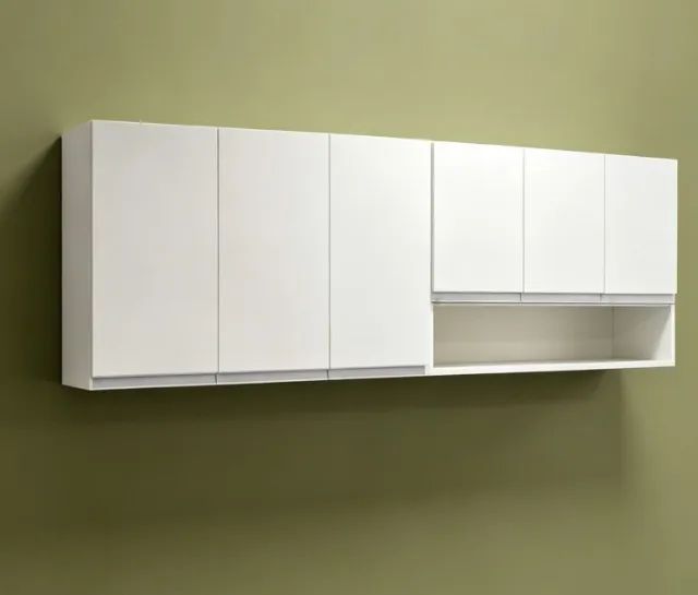 ARMÁRIOS DE COZINHA BRANCO EM MDF 