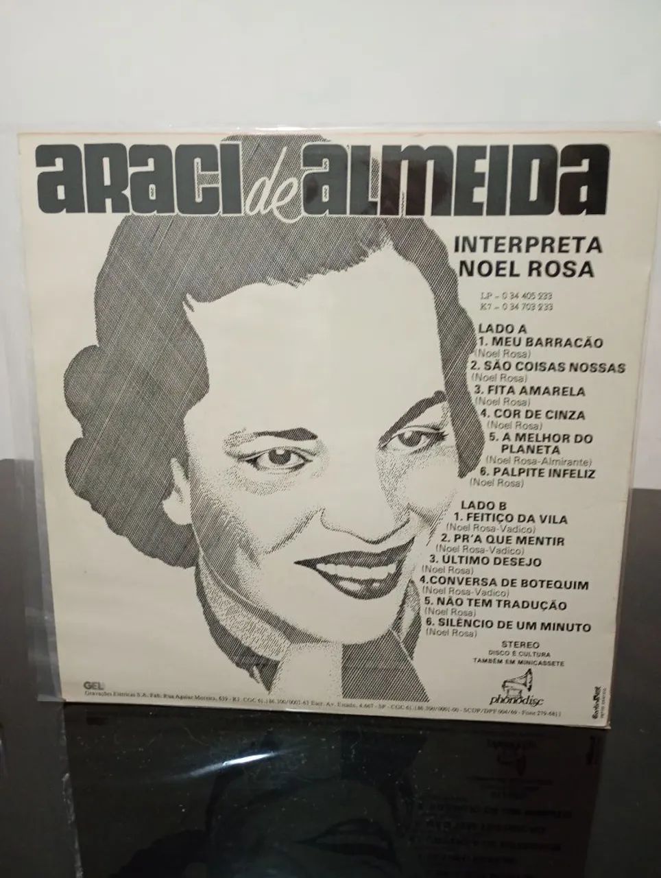 LP Aracy de Almeida Interpreta Noel Rosa  - Foto 2