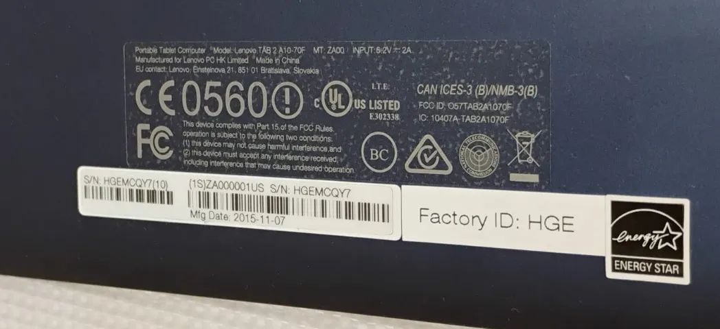 Tablet Tab 2 A10-70 No Estado - Foto 3