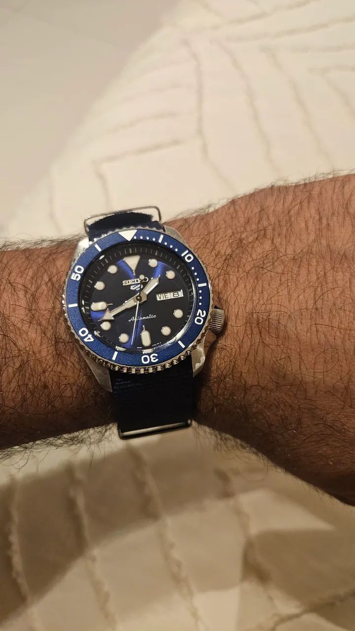 Seiko SRPD51 - Automatico - Pulseira Nato + original em aço - Foto 2