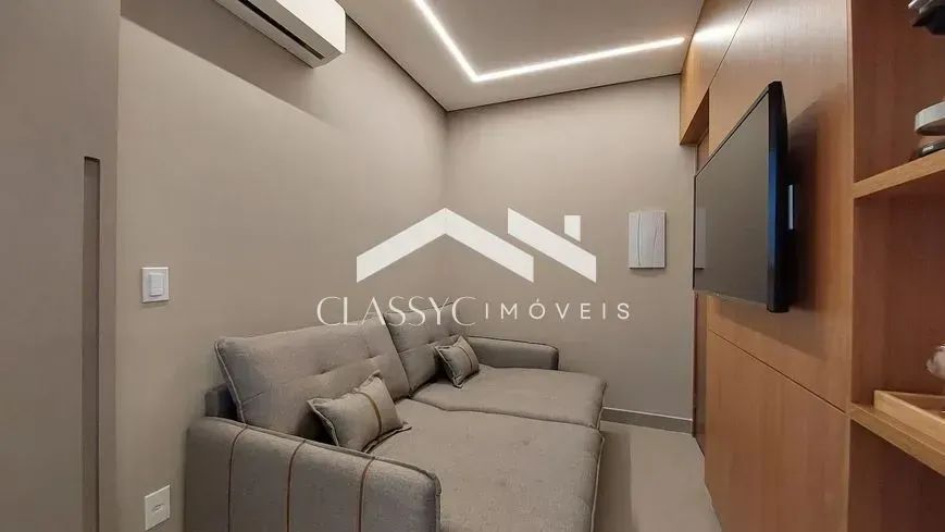 Studio mobiliado para aluguel, 34 m², espaço gourmet, suíte com armários. - Foto 2