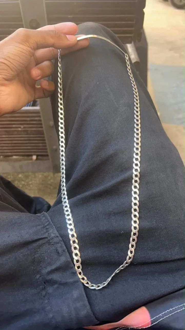 Corrente de prata , VENDO OU TROCO !