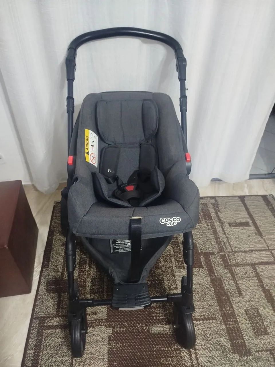 Carrinho com Bebê conforto  - Foto 5