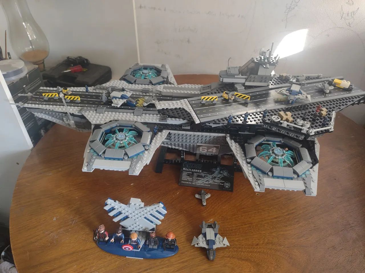 LEPIN 07043 HELICARRIER DA SHIELD - Foto 5