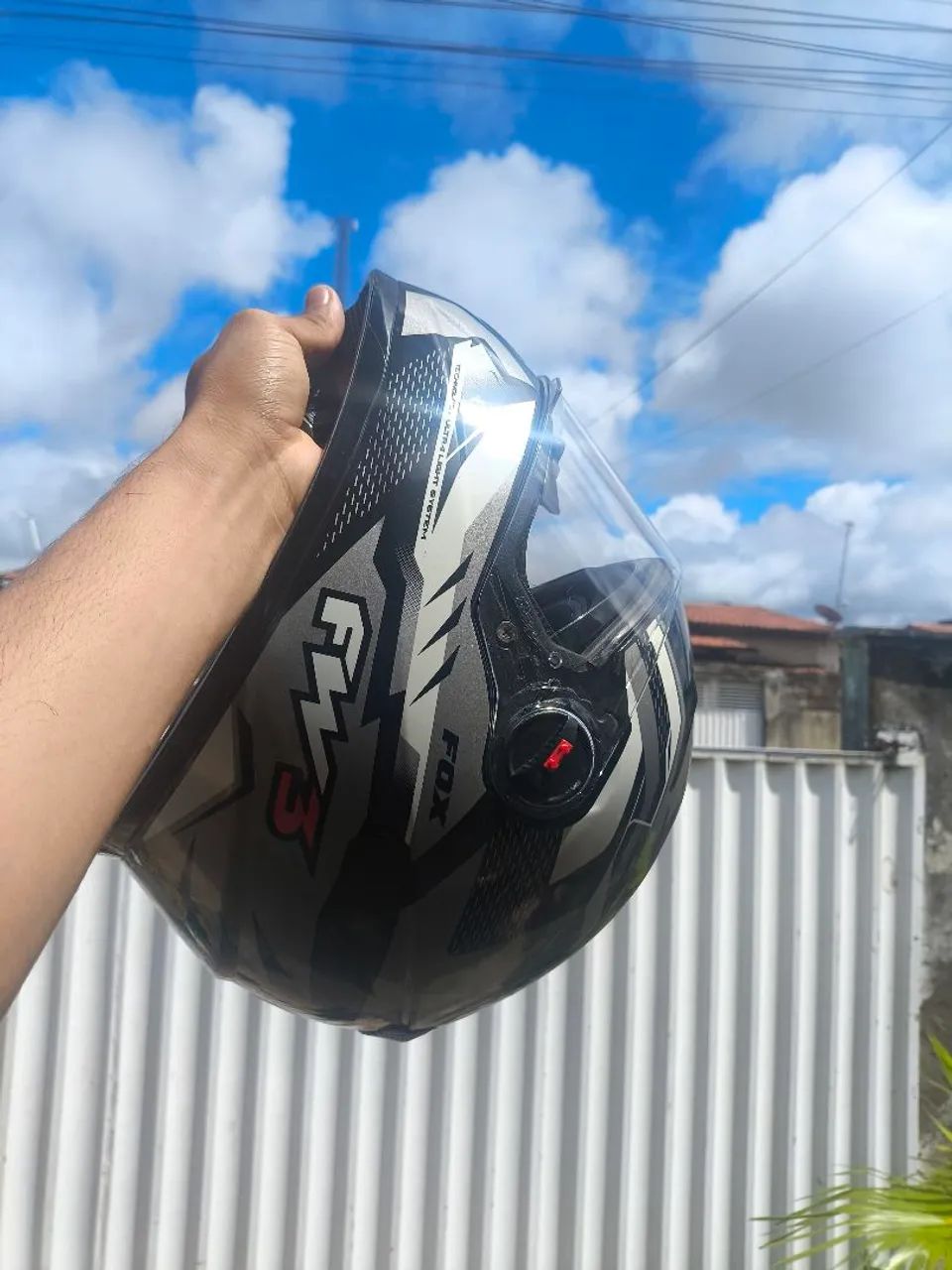 Capacete fw3 grafite T° 58 - Foto 4