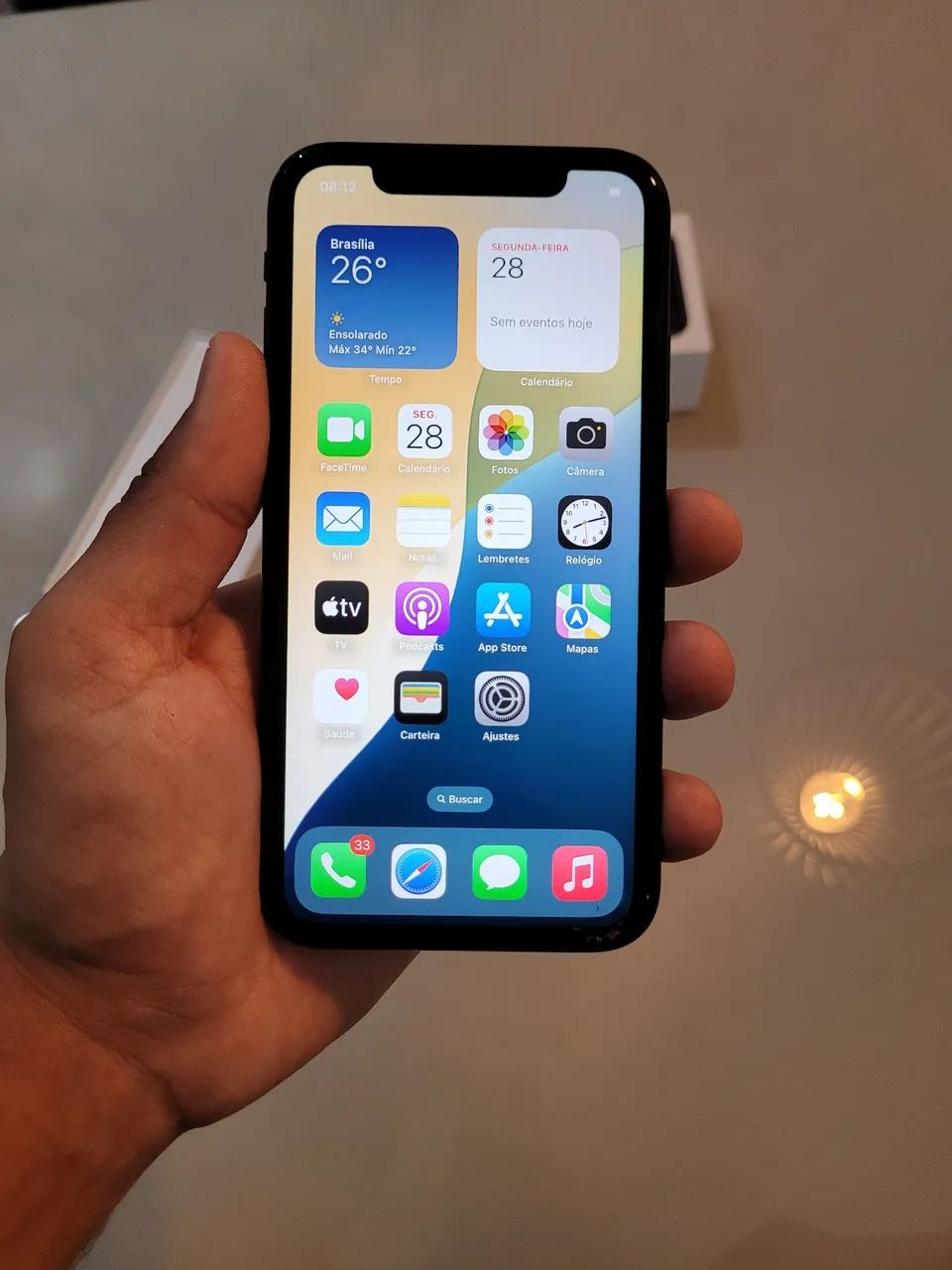 Celular IPhone Xr tudo funcionando. - Foto 3