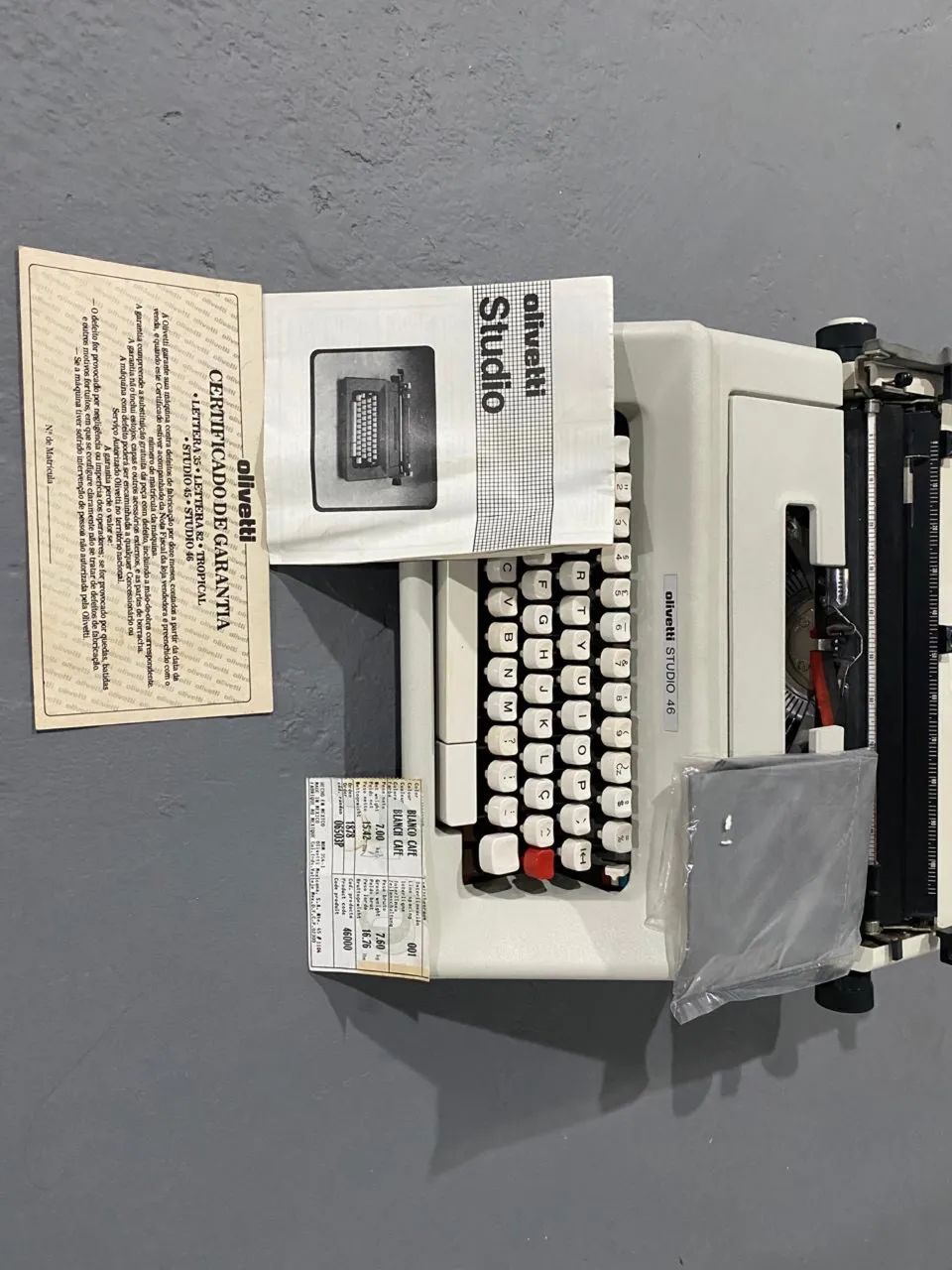 Máquina de Escrever Olivetti Studio 46 - Foto 3