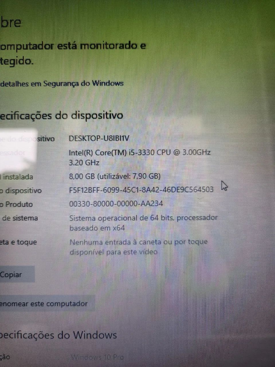 I5 3° geração completo