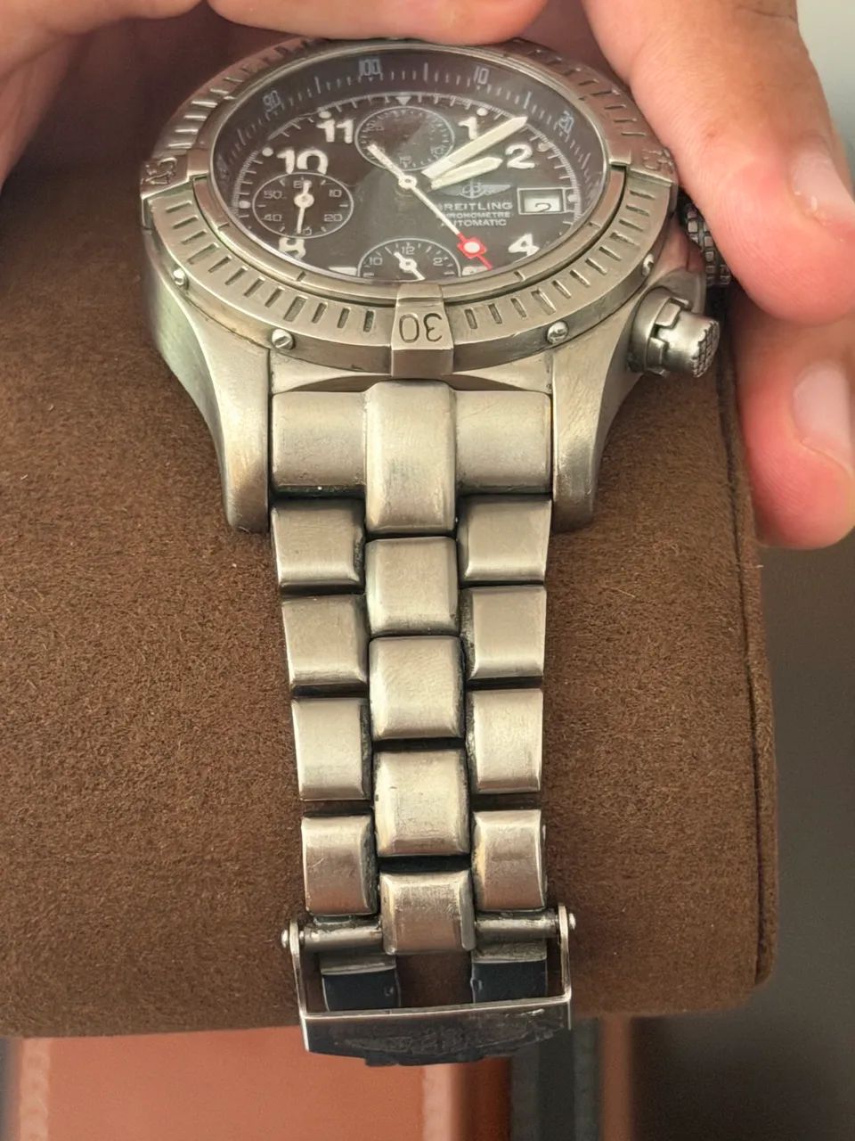 Relógio breitling original titânio  - Foto 4