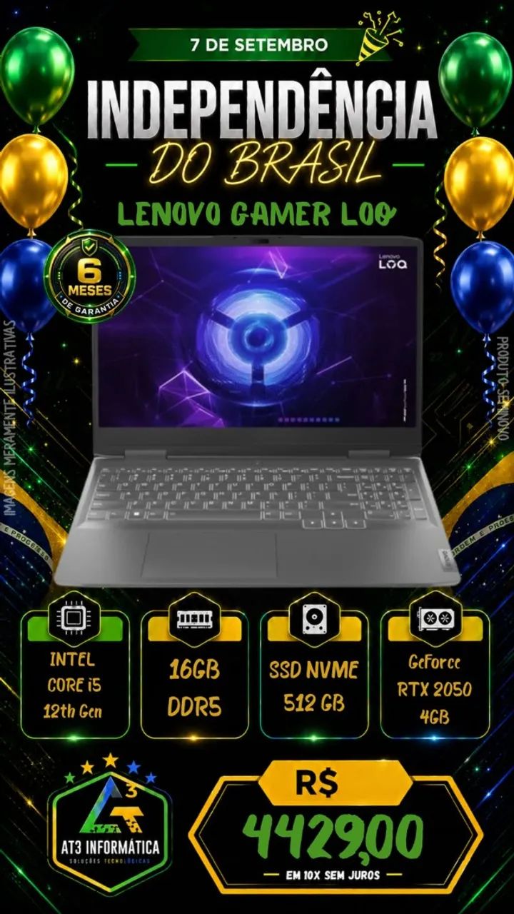 Catálogo de Notebooks Seminovos com Garantia - At3 Informática - Foto 2