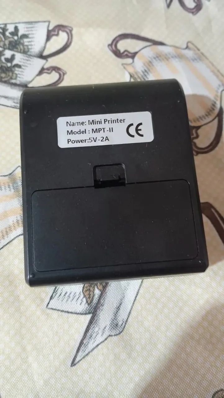 Mini printer com 24 bobinas lisa  - Foto 4