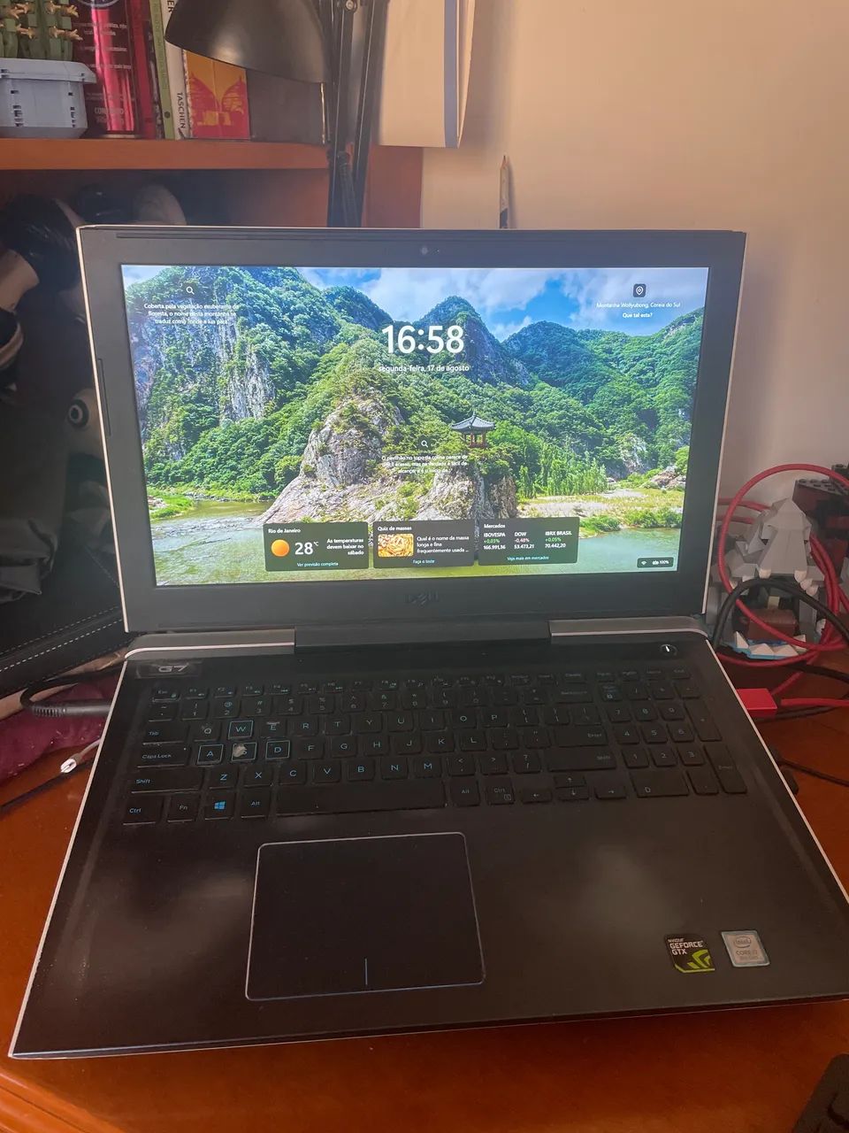 Notebook Gamer DELL G7 Core I7 com placa de vídeo GTX 1060 - Foto 4