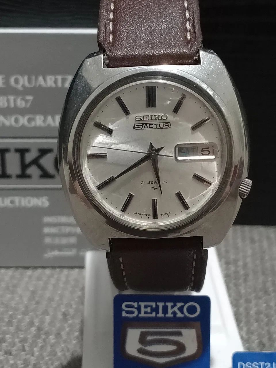 Seiko 5 actus automático 1969 - Foto 2