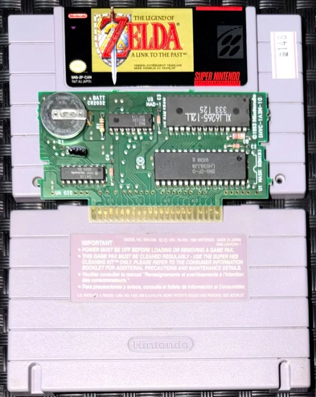 The Legend of Zelda: A Link to the Past Original SNES Super
