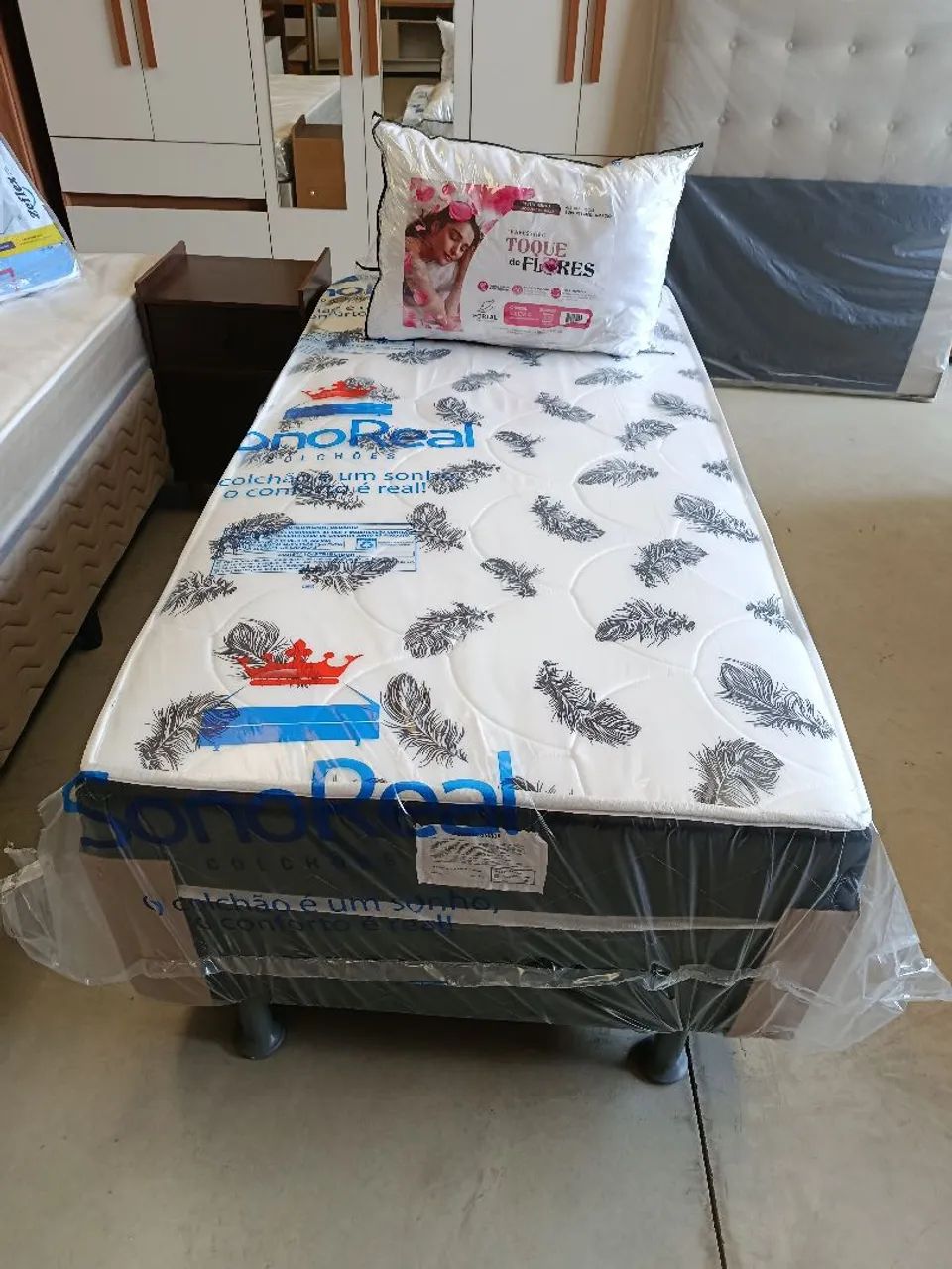 Cama unibox solteiro em super oferta  - Foto 3