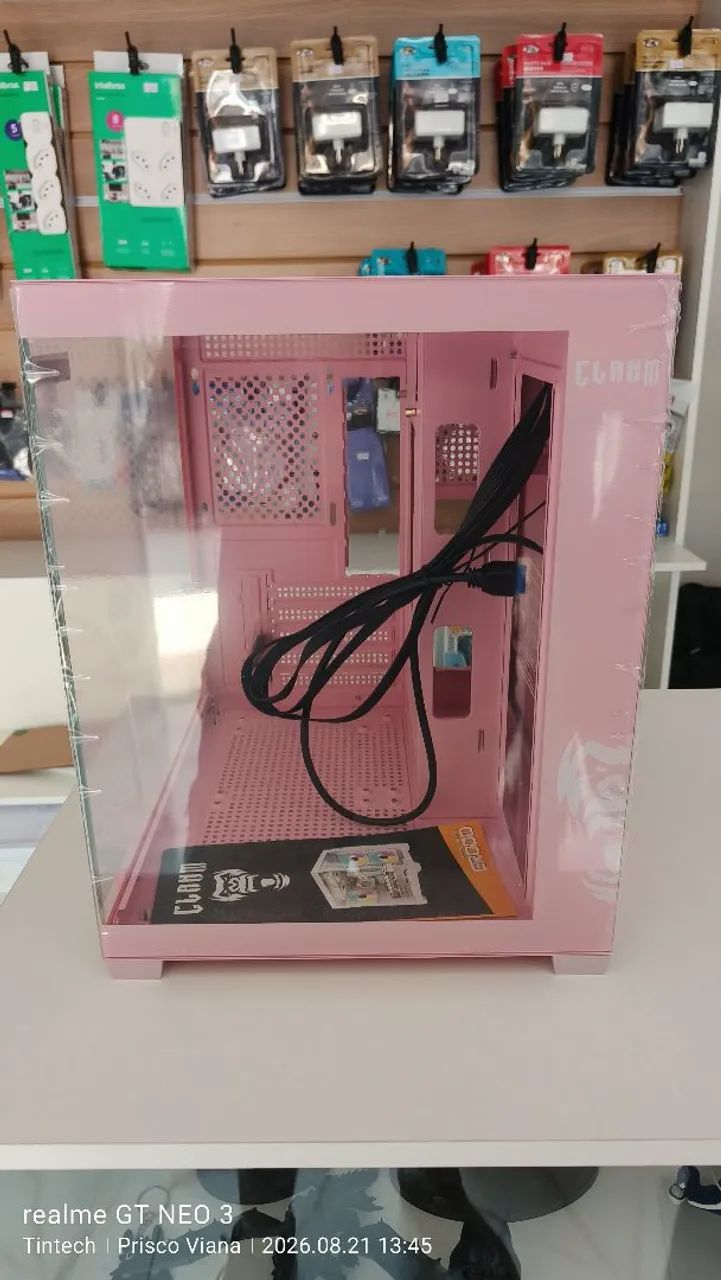 Gabinete Gamer Candy Grodd CLANM SEM FANS - Foto 2