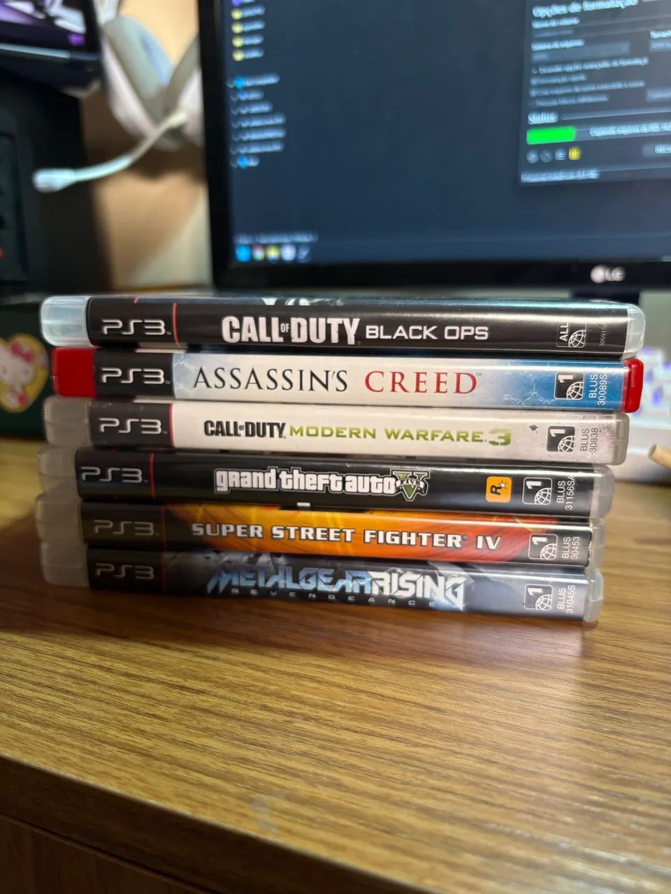 Mini Lote 6 Jogos de PS3 - Ótimo Estado