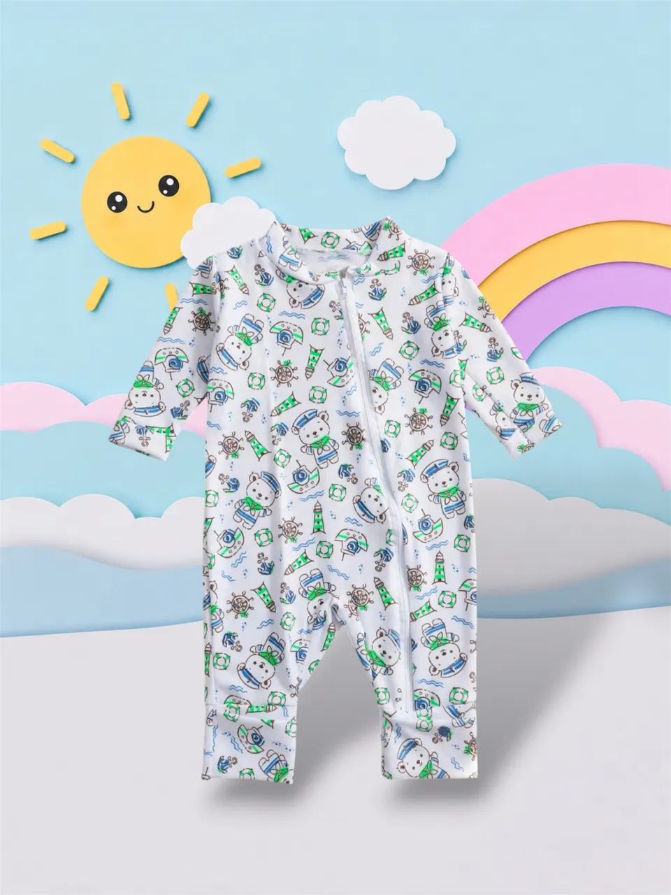 Macacão infantil masculino 
