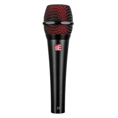 Microfone Se Eletronics V7 Black Dynamic Vocal