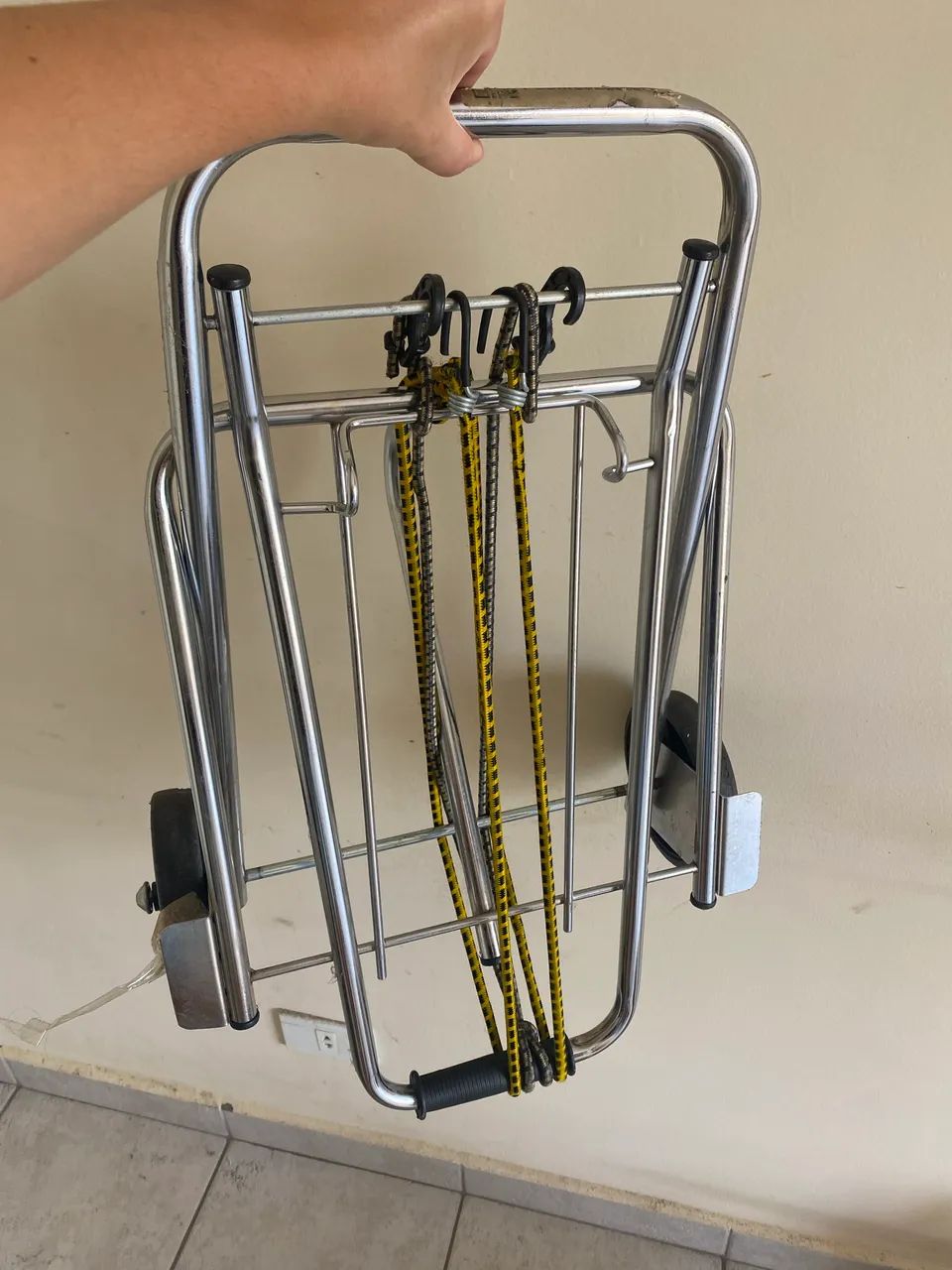 Carrinho Bagagem Cristal 80kg | Praia, transporte, cooler