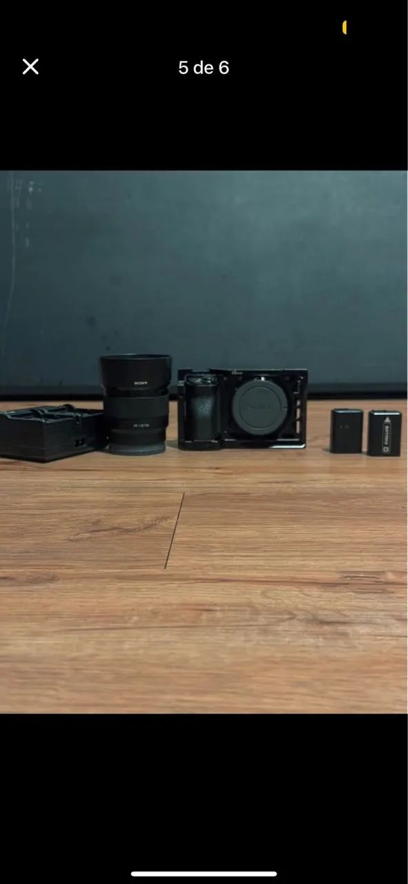 Câmera Sony A6500 Perfeito estado  - Foto 3
