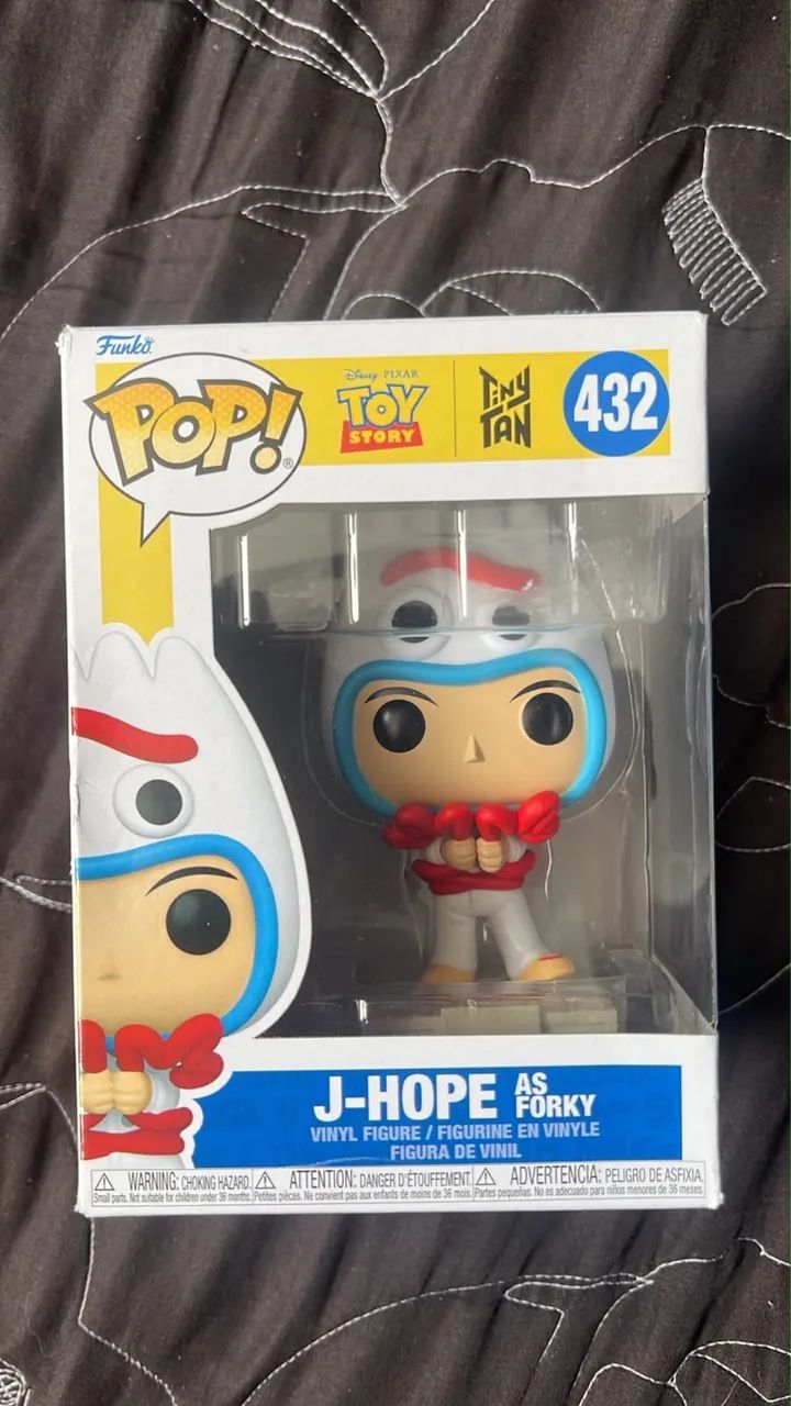 Funko Pop BTS J-Hope Toy Story Original - Colecionável K-pop