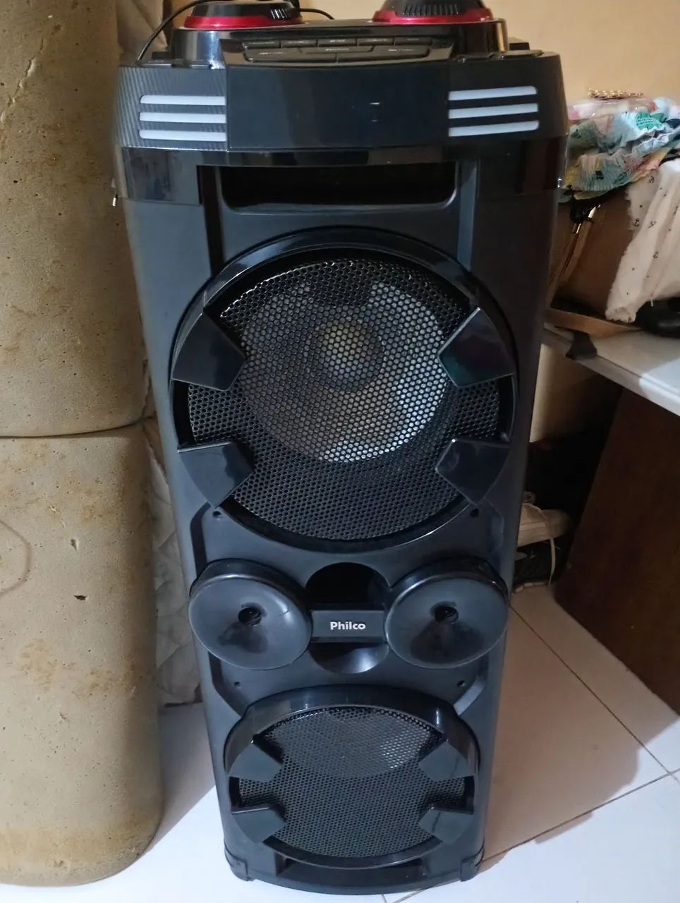 Caixa de som Amplificada PCX 2.000 da marca philco - Foto 2