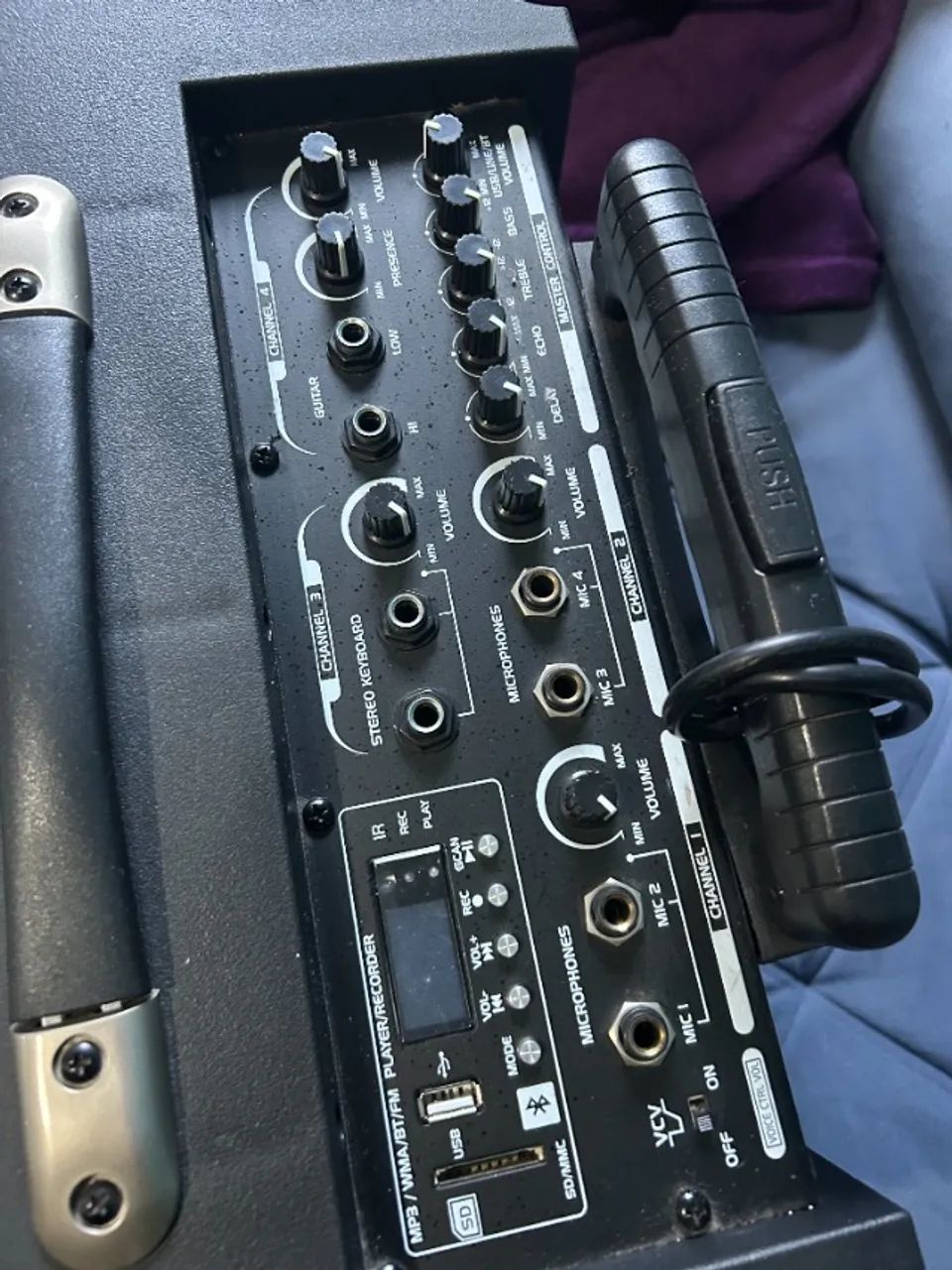 Caixa de som amplificadora CSR MT12A - Foto 2