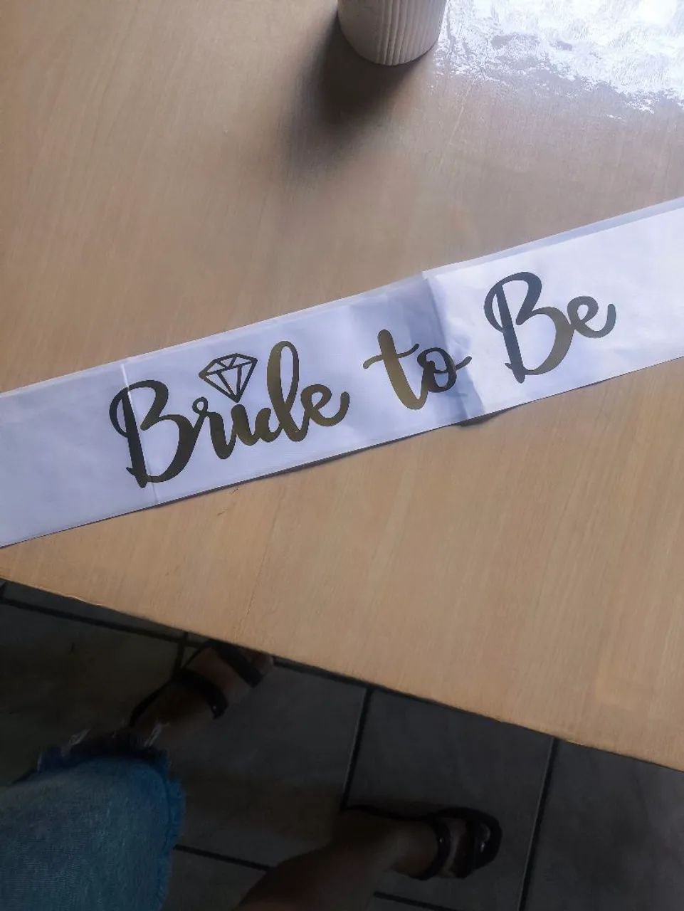 Faixa Bride to Be