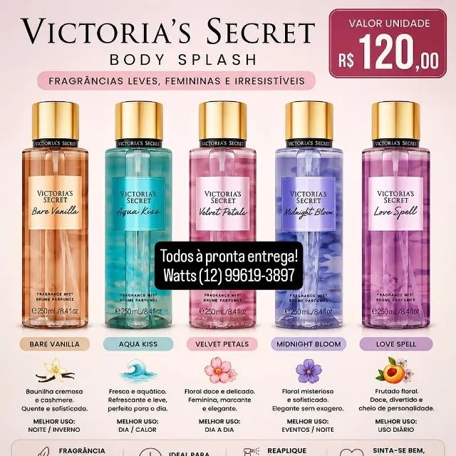 BODY SPLASH VICTÓRIA SECRETS  - Foto 5