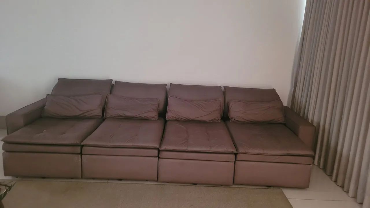 Sofa retrátil 4 lugares 