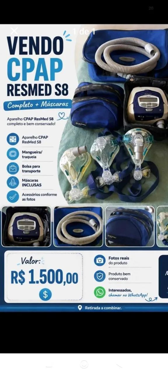 Vendo cpap