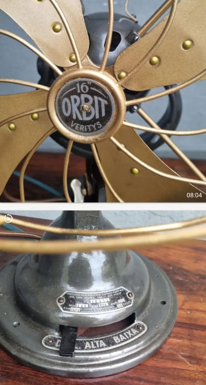 Ventilador antigo Orbit ( Carmem Miranda) - Foto 2