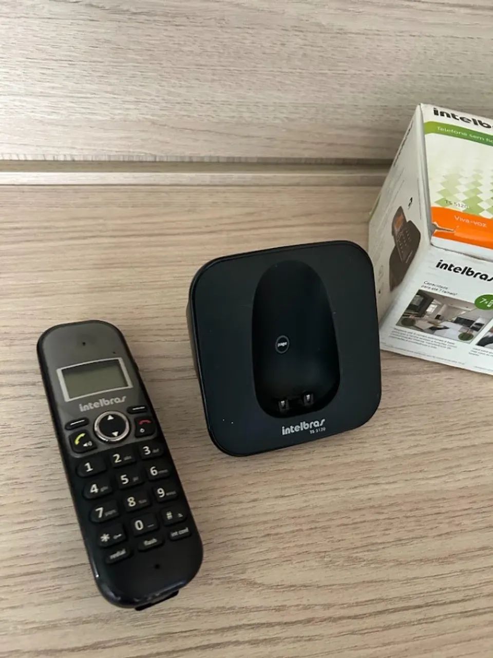 Telefone Sem Fio Intelbras TS 5120 - Completo com Caixa - Foto 5