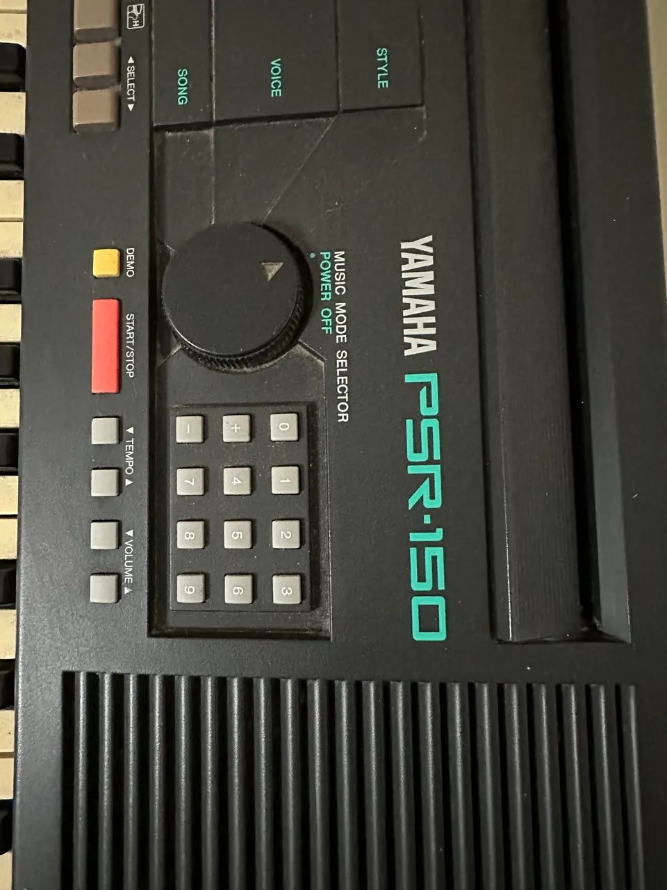 YAMAHA PSR150 com suporte  - Foto 2