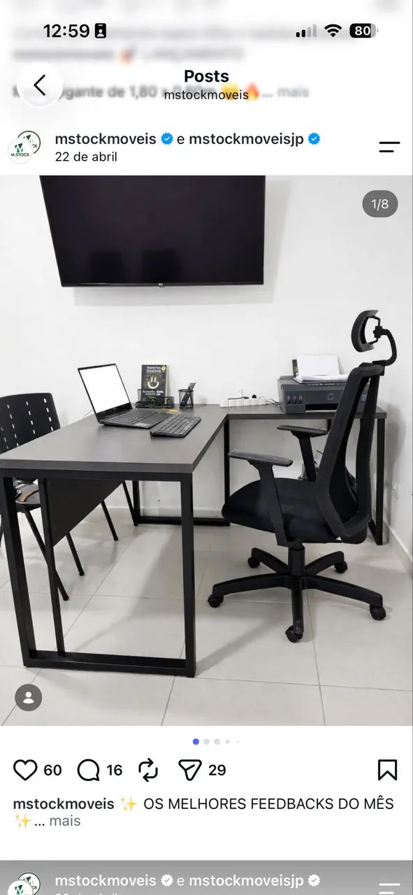 MESA - ESCRITÓRIO - estilo industrial  - Foto 2